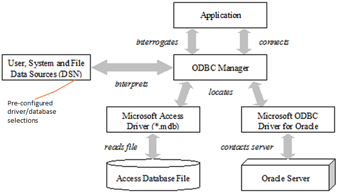 Open Database Connectivity (ODBC) | Linking input data via ...
